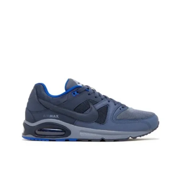 Nike Air Max Command Low Mens Running Shoes Blue 629993-407 NEW Size 11.5
